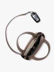 Haven Mini Crossbody Bag in Vegan Suede