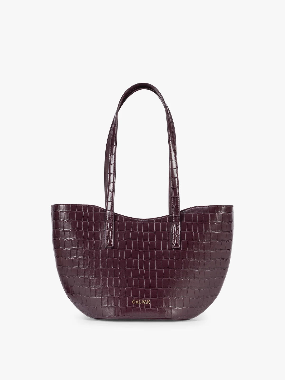 Haven Tulip Tote in Croc-Embossed